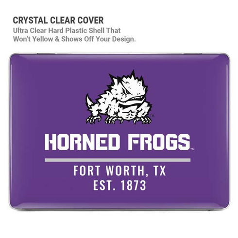 Texas Christian University Horned Frogs Fort Worth MacBook Cases